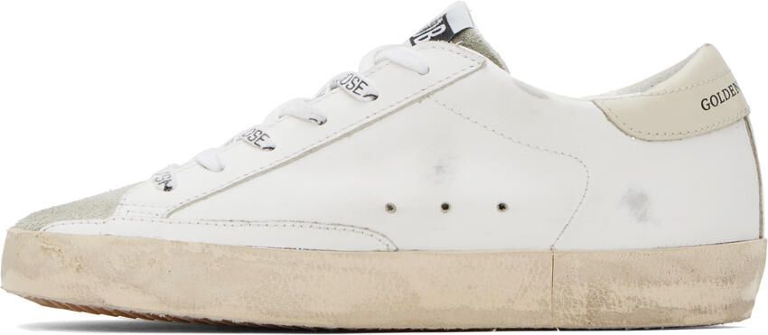 Golden Goose SSENSE Exclusive White Super-Star Sneakers - Picture 3