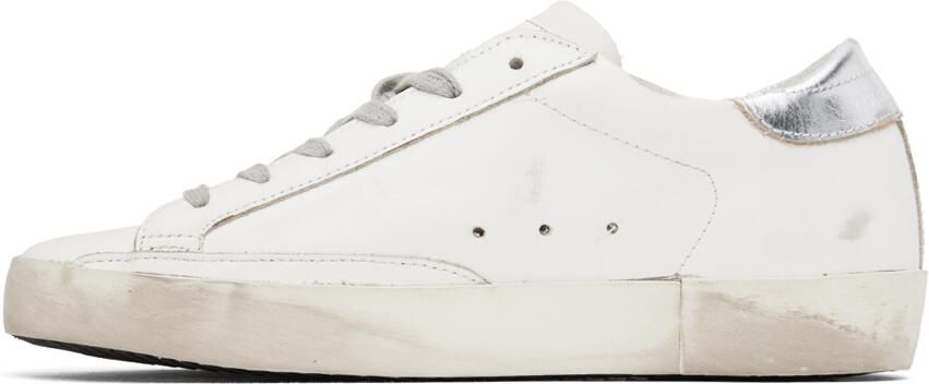 Golden Goose SSENSE Exclusive White Super-Star Sneakers - Picture 3