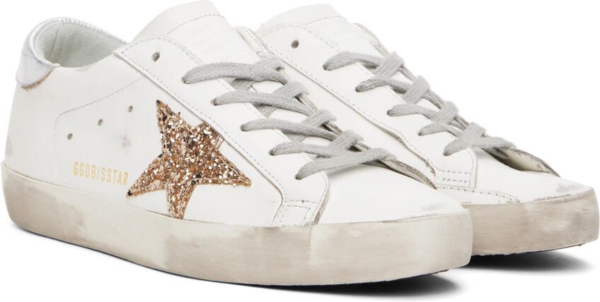 Golden Goose SSENSE Exclusive White Super-Star Sneakers - Picture 2