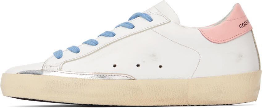 Golden Goose SSENSE Exclusive White Super-Star Sneakers - Picture 4