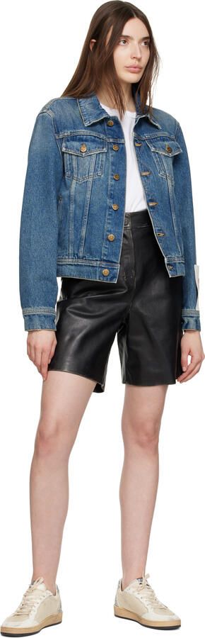 Golden Goose White & Beige Ball Star Sneakers - Picture 4