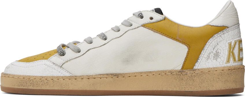 Golden Goose White Ball Star Sneakers - Picture 3