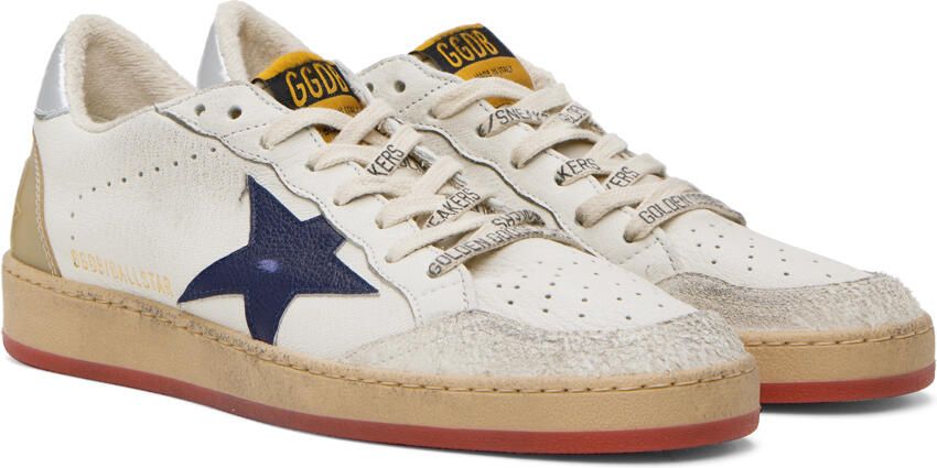 Golden Goose White Ball Star Sneakers - Picture 2