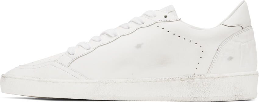 Golden Goose White Ball Star Sneakers - Picture 3