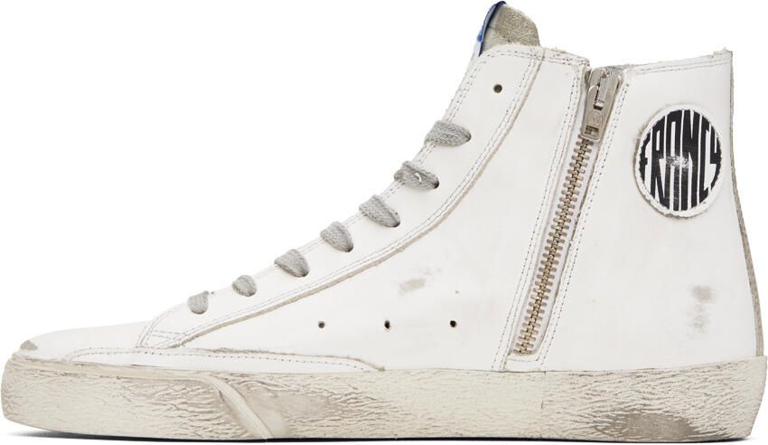 Golden Goose White Francy Sneakers - Picture 3