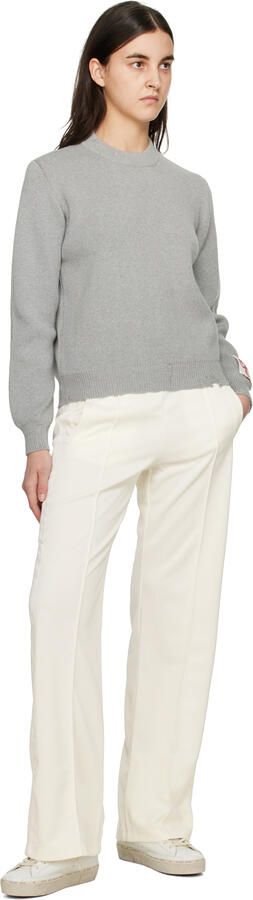 Golden Goose White Hi Star Classic Sneakers - Picture 4