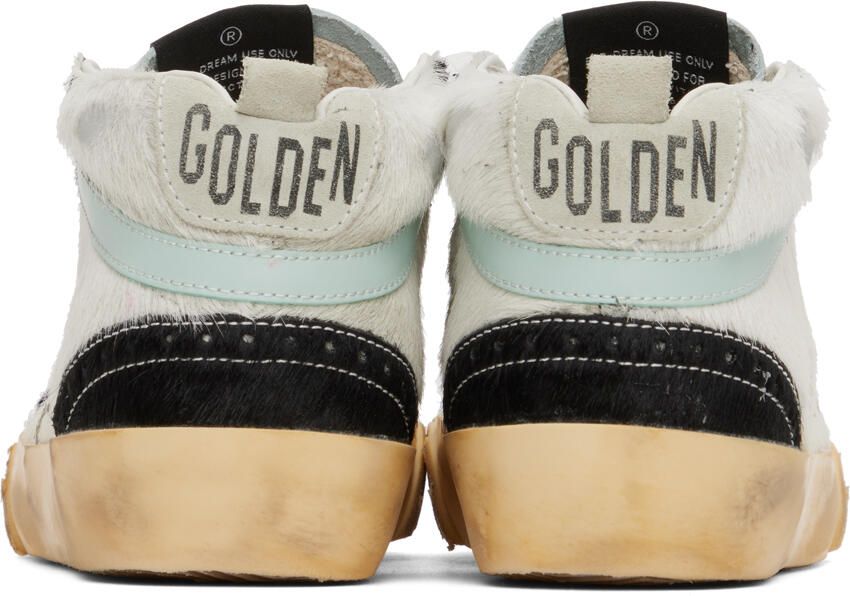 Golden Goose White Mid Star Classic Sneakers