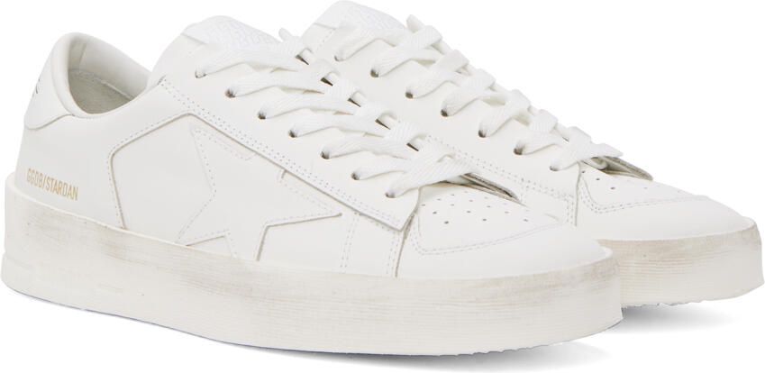 Golden Goose White Stardan Sneakers - Picture 2