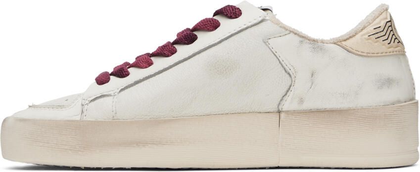 Golden Goose White Stardan Sneakers - Picture 5