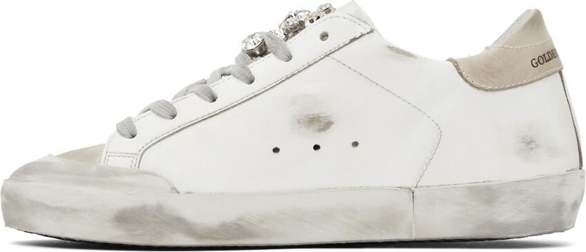Golden Goose White Super-Star Skate Penstar Sneakers - Picture 4