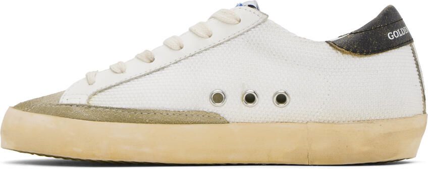 Golden Goose White Super-Star Sneakers - Picture 3