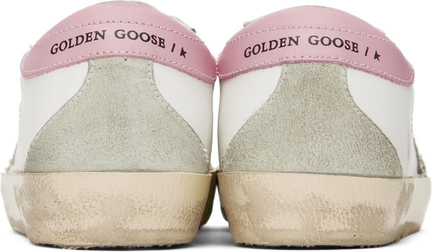 Golden Goose White Super-Star Skate Sneakers