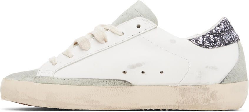 Golden Goose White Super-Star Sneakers - Picture 3