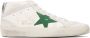 Golden Goose Off-White & Green Mid Star Sneakers - Thumbnail 1
