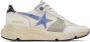 Golden Goose Off-White Running Sole Low-Top Sneakers - Thumbnail 1