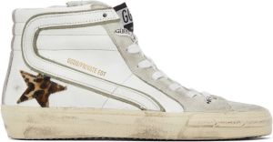 Golden Goose SSENSE Exclusive Leopard Slide Sneakers
