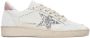 Golden Goose SSENSE Exclusive White & Beige Limited Edition Ballstar Sneakers - Thumbnail 1