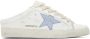 Golden Goose SSENSE Exclusive White & Blue Ball Star Sabot Sneakers - Thumbnail 1
