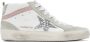 Golden Goose SSENSE Exclusive White & Gray Mid Star Sneakers - Thumbnail 1