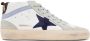 Golden Goose SSENSE Exclusive White Mid Star Sneakers - Thumbnail 1