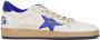 Golden Goose White & Blue Ball Star Sneakers - Thumbnail 1