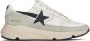 Golden Goose White & Gray Running Sole Sneakers - Thumbnail 1