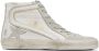 Golden Goose White & Gray Slide Classic High-Top Sneakers - Thumbnail 1