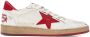 Golden Goose White & Red Ball Star Sneakers - Thumbnail 1