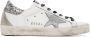 Golden Goose White & Silver Super-Star Classic Sneakers - Thumbnail 1