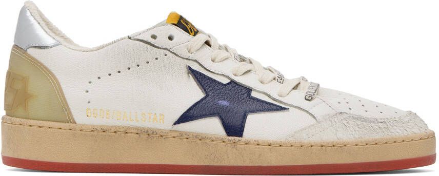 Golden Goose White Ball Star Sneakers