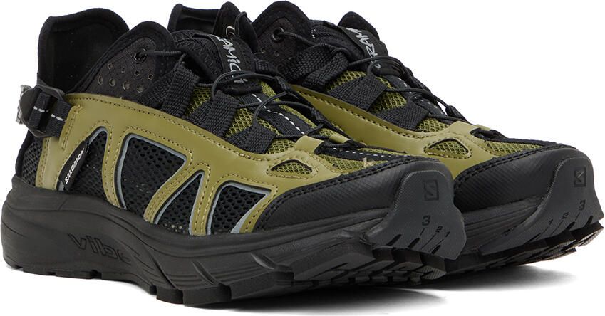 Gramicci Khaki Salomon Edition Techsonic Sneakers - Picture 2