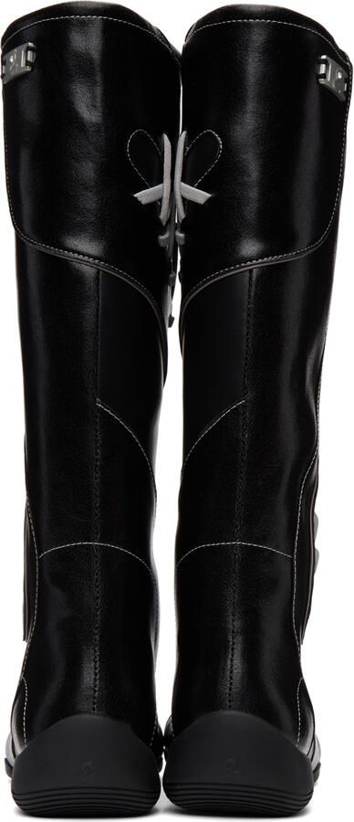 GRAPE Black Sport Lace-Up Boots - Picture 3