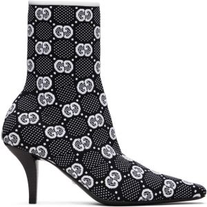Gucci Black Demi Boots