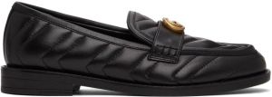 Gucci Black Double G Loafers