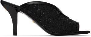 Gucci Black GG Demi Slide Sandals