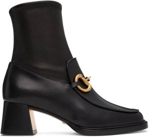 Gucci Black Horsebit Boots