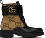 Gucci Black Marmont Double G Boots - Thumbnail 1