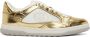 Gucci Gold & White MAC80 Sneakers - Thumbnail 1