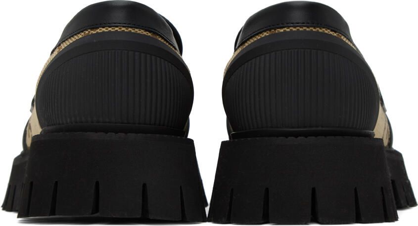 Gucci Beige Maxi GG Loafers