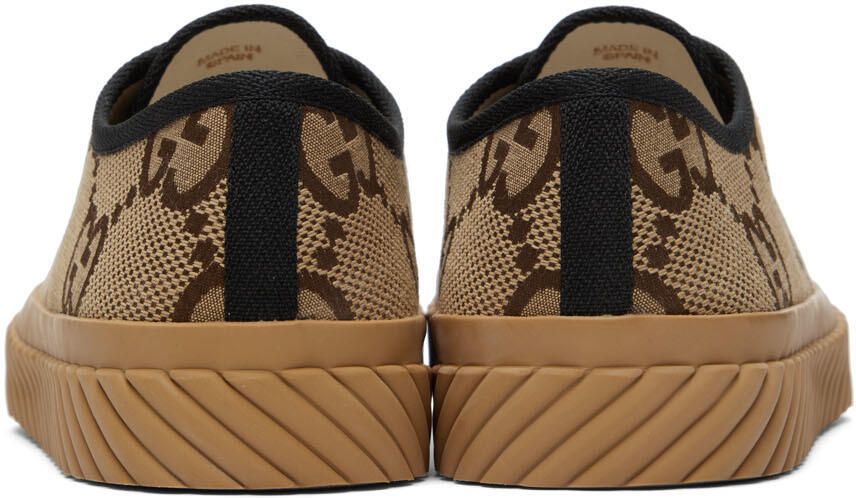 Gucci Beige Maxi GG Sneakers