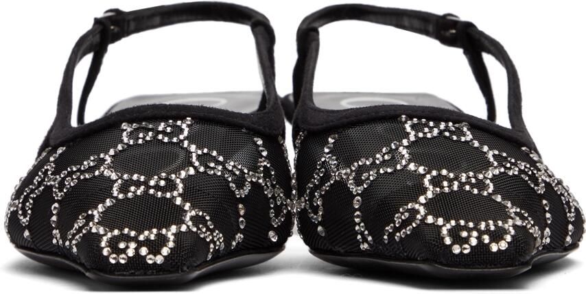 Gucci Black GG Demi Heels - Picture 3