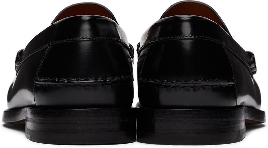 Gucci Black GG Loafers