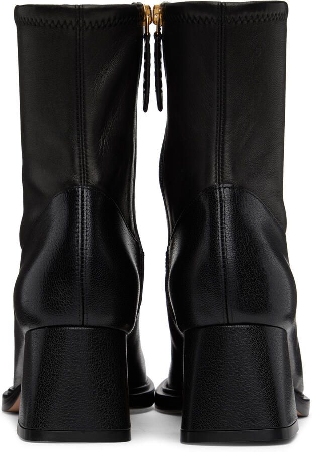 Gucci Black Horsebit Boots - Picture 3