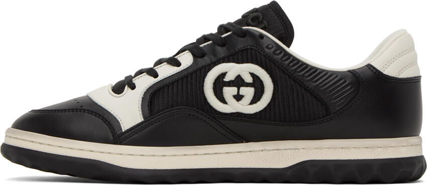 Gucci Black Interlocking G Sneakers - Picture 3