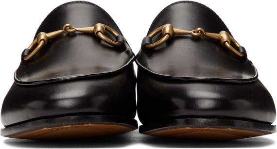 Gucci Black Jordaan Loafers - Picture 3