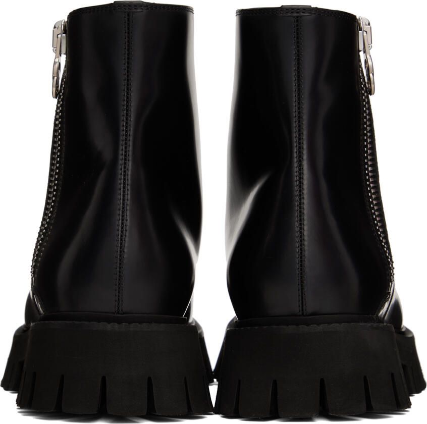 Gucci Black Leather Chelsea Boots