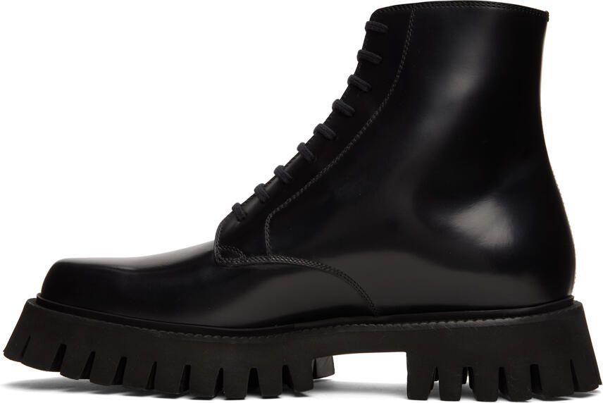 Gucci Black Leather Chelsea Boots - Picture 3