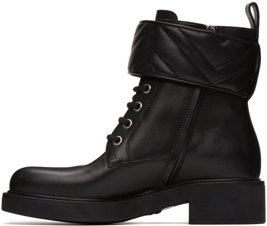 Gucci Black Marmont Ankle Boots - Picture 2