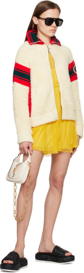 Gucci Black Quilted Angelina Sandals - Picture 4