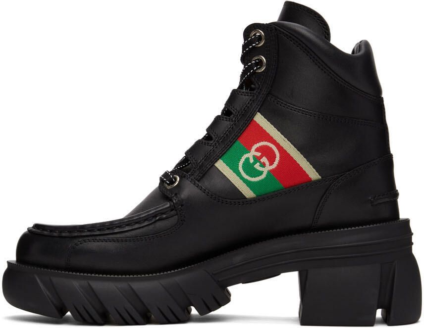 Gucci Black Romance Ankle Boots - Picture 2
